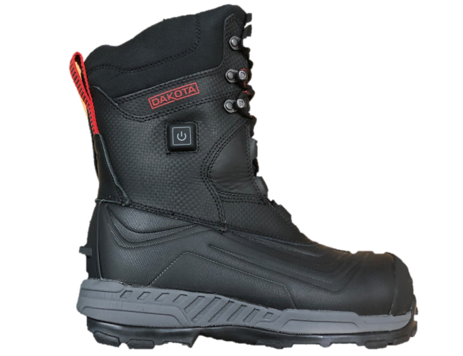 Battery heated work hot sale boots